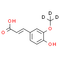 (E)-Ferulic acid-d3