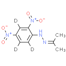 Acetone 2,4-dinitrophenylhydrazone-d3