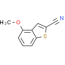 4-methoxybenzo[b]thiophene-2-carbonitrile