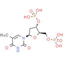 Thymidine 3',5'-disphosphate