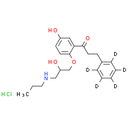 5-Hydroxy Propafenone-d5-1 hydrochloride
