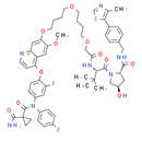 SJFα, potent and selective p38α PROTAC