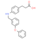 GW9508, selective FFA1 GPR40 agonist.