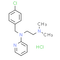 N1-(4-Chlorobenzyl)-N2,N2-dimethyl-N1-(pyridin-2-yl)ethane-1,2-diamine hydrochloride