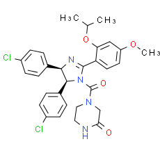Nutlin-3, (4R5S, and 4S5R)