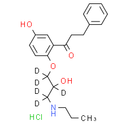 5-Hydroxy Propafenone D5 Hydrochloride | CAS