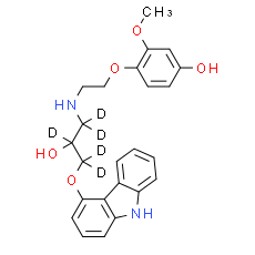 4-Hydroxyphenyl Carvedilol D5