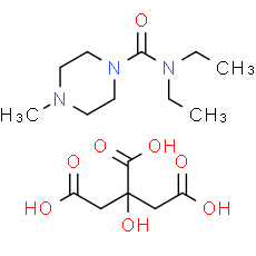 Diethylcarbamazine citrate