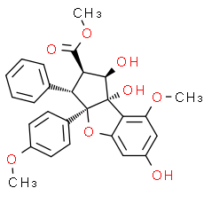 Silvestrol (aglycone)
