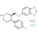 Paroxetine hydrochloride hemihydrate