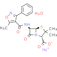 Oxacillin (sodium monohydrate)