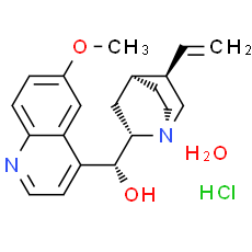 Quinine (hydrochloride dihydrate)