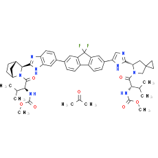 Ledipasvir (acetone)