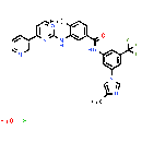 Nilotinib (monohydrochloride monohydrate)