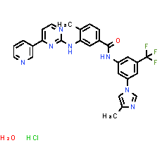 Nilotinib (monohydrochloride monohydrate)