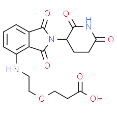 Pomalidomide 4-PEG1-acid