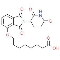 Thalidomide 4-ether-alkylC7-acid